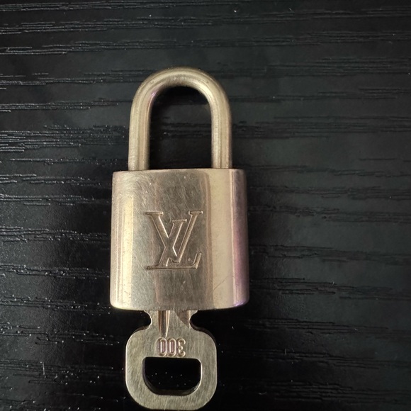 Louis Vuitton Brass Padlock and Key-PREOWNED #300 - Picture 1 of 4